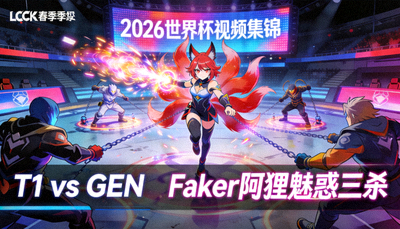 2026世界杯视频集锦 T1 vs GEN Faker阿狸魅惑三杀 LCK春季赛季后赛
